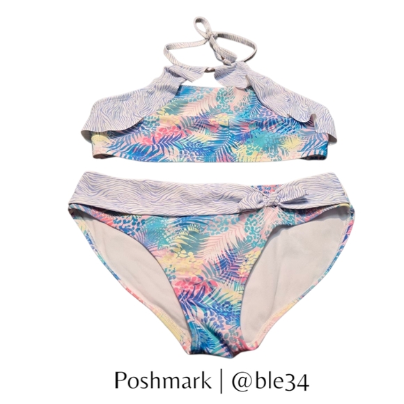 Shelloha Girls Colorful Bikini Set 🏖 - Picture 2 of 10